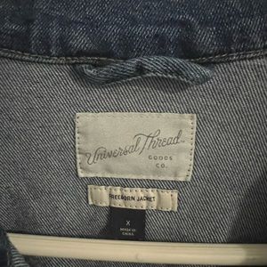 Chamarra de mezclilla azul